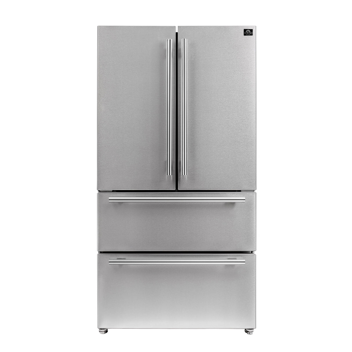 FORNO Moena 36" French Door Refrigerator - Stainless Steel