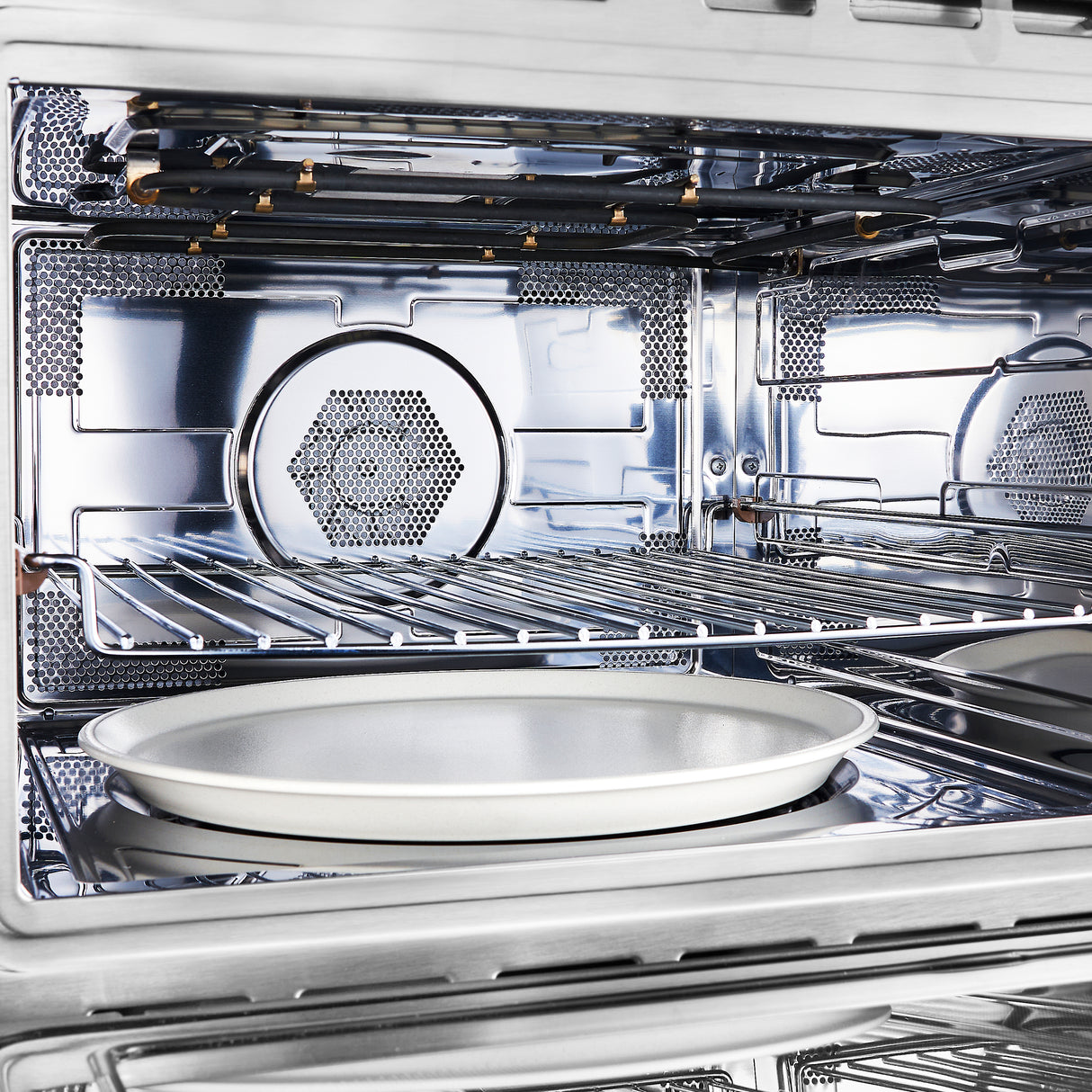 FORNO Oliena Espresso Black 24-inch 1750 W Compact Oven & 1000 W Microwave, 1.6 cu.ft.