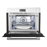 FORNO Capoliveri 24-Inch Microwave Drawer, White, 1.2 cu.ft, 1000 Watts