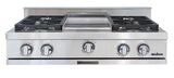 Capital  36" Gas Rangetop with 4 Sealed Burners and Griddle