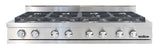 Capital  48" Gas Rangetop with 8 Sealed Burners