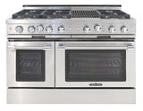 Capital Grand Chef 48" All Gas Range with 6 Sealed Burners and Grill
