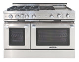 Capital Grand Chef 48" All Gas Range with 4 Sealed Burners, Grill and Griddle