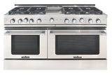 Capital Grand Chef 60" All Gas Range with 8 Sealed Burners and Griddle