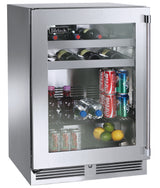 Perlick 24” Stainless Steel Glass Indoor Beverage Center