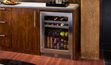 Perlick 24” Stainless Steel Glass Indoor Beverage Center