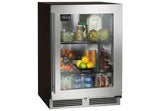 Perlick 24” ADA Stainless Steel Glass Indoor Refrigerator