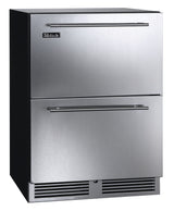 Perlick 24” Stainless Solid Indoor Refrigerator Drawers