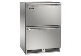 Perlick 24” Stainless Solid Outdoor Freezer Refrigerator Drawers