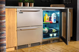 Perlick 24” Stainless Solid Indoor Refrigerator Drawers