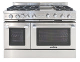 Capital Classic Chef 48" All Gas Range with 6 Sealed Burners and Griddle