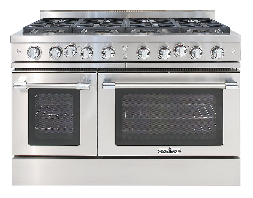Capital Classic Chef 48" All Gas Range with 8 Sealed Burners