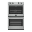 Forno Vomero Double Electric Wall Oven in Stainless-Steel, 5 cu.ft. 3550 Watts Convection Oven with Mechanical Control