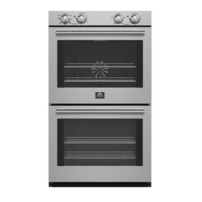 Forno Vomero Double Electric Wall Oven in Stainless-Steel, 5 cu.ft. 3550 Watts Convection Oven with Mechanical Control