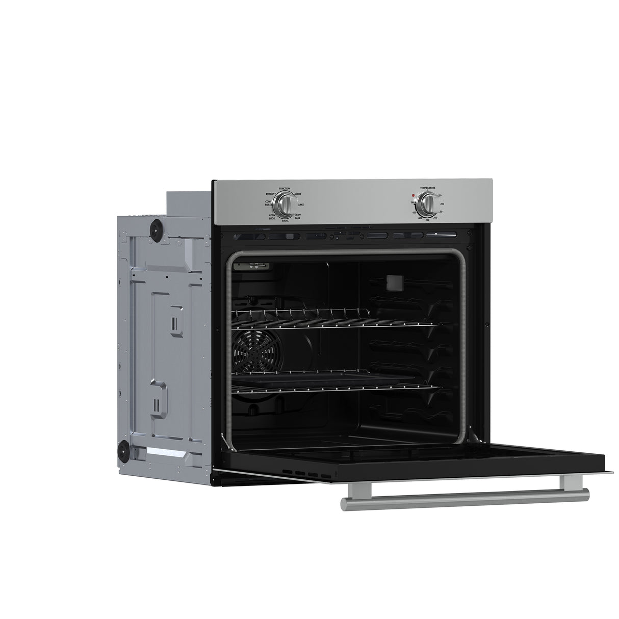 Forno Vomero Wall Oven in Stainless-Steel, 5 cu.ft. 3550 Watts Convection Oven with Mechanical Control