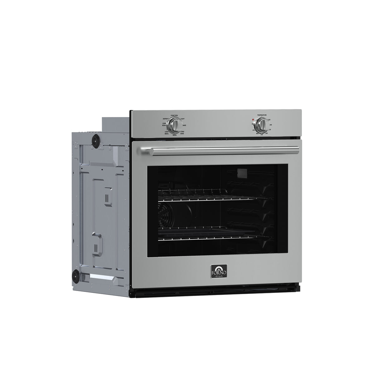 Forno Vomero Wall Oven in Stainless-Steel, 5 cu.ft. 3550 Watts Convection Oven with Mechanical Control
