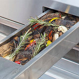 Alfresco 56" Freestanding Grill with Side Burner, LP