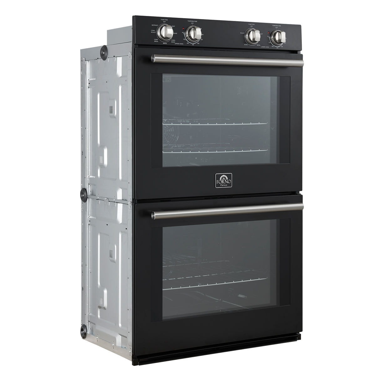 Forno Vomero 30-Inch Electric Double Wall Oven in Black