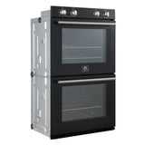 Forno Vomero 30-Inch Electric Double Wall Oven in Black