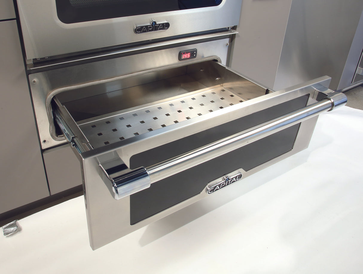 Capital 30” Warming Drawer, Stainless Steel