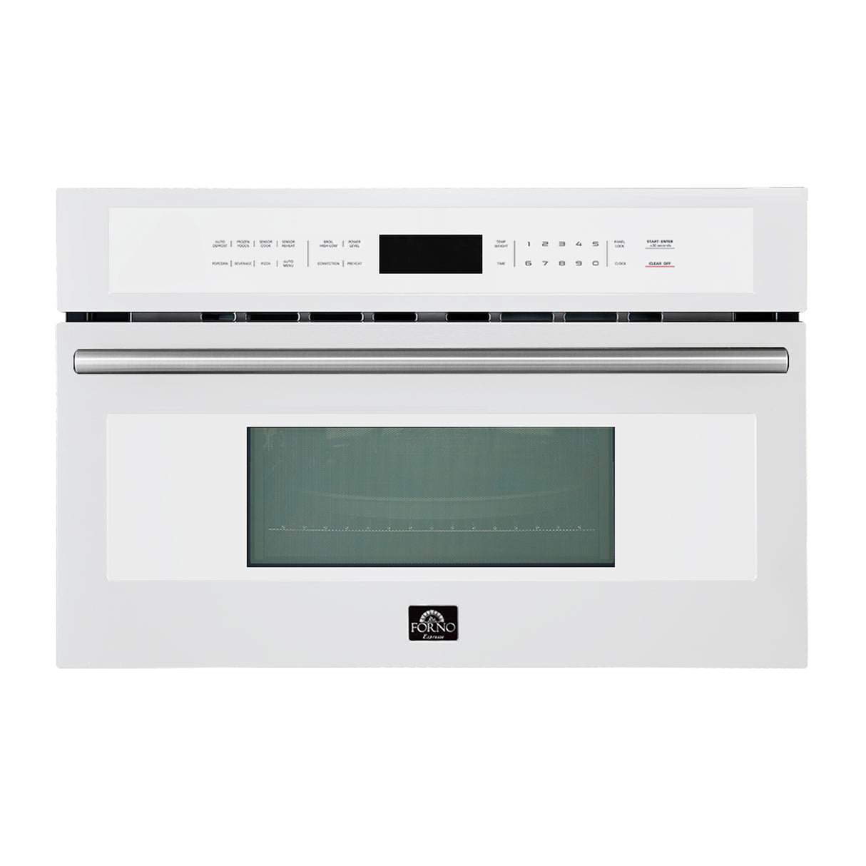 FORNO Oliena 30″ 1750 Watt Compact Oven & 1000 Watt Microwave, 1.6 cu. ft - White