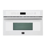 FORNO Oliena 30″ 1750 Watt Compact Oven & 1000 Watt Microwave, 1.6 cu. ft - White